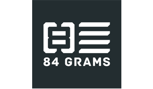 84 Grams logotype